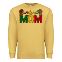 Antique Gold juneteenth mom Premium Sweatshirt - texasbilliewilder