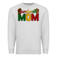 Dove Grey juneteenth mom Premium Sweatshirt - texasbilliewilder