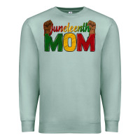 Seafoam juneteenth mom Premium Sweatshirt - texasbilliewilder