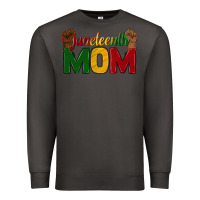 Smoke juneteenth mom Premium Sweatshirt - texasbilliewilder