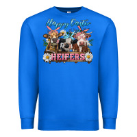 True Royal Happy Easter Heifers Premium Sweatshirt - RanaPortraitStore