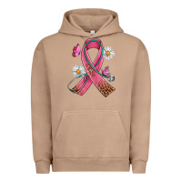 Pigment Burro Cancer Ribbon Stethoscope Daisy Butterfly Urban Hoodie - Artiststas