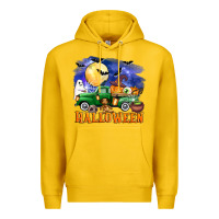 Lemon halloween truck Premium Hoodie - AdoDesignShop