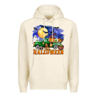 Tofu halloween truck Premium Hoodie - AdoDesignShop