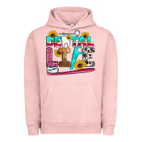 Pigment Salmon dental life Urban Hoodie - Artiststas