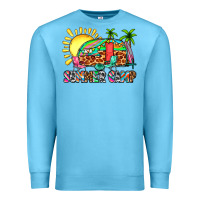 Ocean Blue summer camp Premium Sweatshirt - Zillion Design Studio