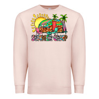 Pale Pink summer camp Premium Sweatshirt - Zillion Design Studio