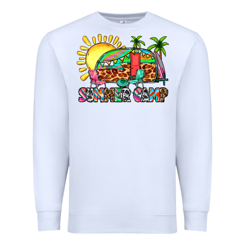 Summer Camp Premium Sweatshirt by Zillion Design Studio | Teevron