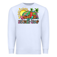 White summer camp Premium Sweatshirt - Zillion Design Studio
