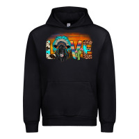 Black love black angus indian headdress Urban Hoodie - JahusDesignShop