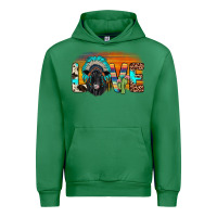 Emerald love black angus indian headdress Urban Hoodie - JahusDesignShop