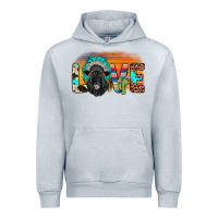 Heather Grey love black angus indian headdress Urban Hoodie - JahusDesignShop