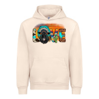 Sandshell love black angus indian headdress Urban Hoodie - JahusDesignShop