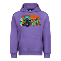 Tulip love black angus indian headdress Urban Hoodie - JahusDesignShop