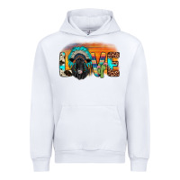 White love black angus indian headdress Urban Hoodie - JahusDesignShop