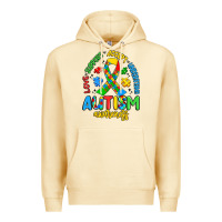 Pina Colada love support accept understand autism awareness Premium Hoodie - Artiststas