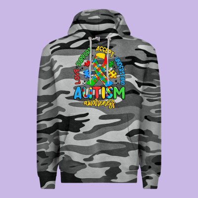 Love Support Accept Understand Autism Awareness Premium Hoodie Designed By Artiststas