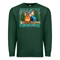 Sports Green life is better around the campfire Premium Sweatshirt - Zillion Design Studio