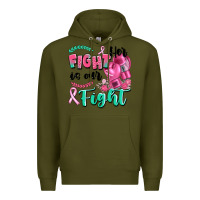 Army Green her fight is our fight Premium Hoodie - Artiststas