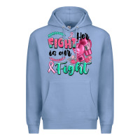 Colony Blue her fight is our fight Premium Hoodie - Artiststas