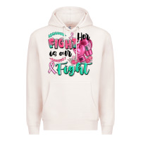 Pale Pink her fight is our fight Premium Hoodie - Artiststas