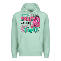 Seafoam her fight is our fight Premium Hoodie - Artiststas