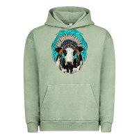 Holstein Indian Headdress Urban Hoodie | Teevron