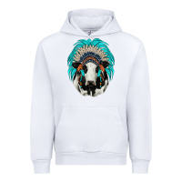 White holstein indian headdress Urban Hoodie - JahusDesignShop