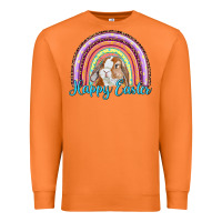 Carrot happy easter rainbow bunny Premium Sweatshirt - RanaPortraitStore