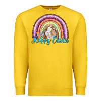 Lemon happy easter rainbow bunny Premium Sweatshirt - RanaPortraitStore