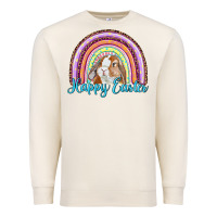 Sandshell happy easter rainbow bunny Premium Sweatshirt - RanaPortraitStore