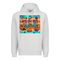 Dove Grey camp fire squad Premium Hoodie - JahusDesignShop