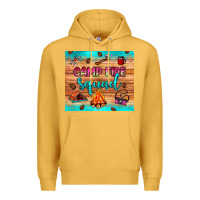 Mustard camp fire squad Premium Hoodie - JahusDesignShop