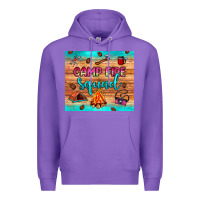 Purple camp fire squad Premium Hoodie - JahusDesignShop