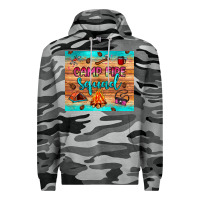 Slate Camo camp fire squad Premium Hoodie - JahusDesignShop