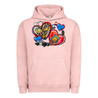 Western Leopard  Police Hearts Urban Hoodie | Teevron