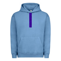 Pigment Pebble Blue Halloween Key Fob Urban Hoodie - BundleAndBundleShop
