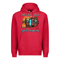Cardinal the best days are spent camping Premium Hoodie - JahusDesignShop