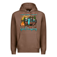 Chestnut the best days are spent camping Premium Hoodie - JahusDesignShop
