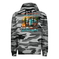 Slate Camo the best days are spent camping Premium Hoodie - JahusDesignShop