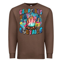 Chestnut campfires and coctails Premium Sweatshirt - Zillion Design Studio