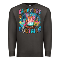 Smoke campfires and coctails Premium Sweatshirt - Zillion Design Studio