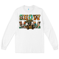White show mom suffolk sheep black sheep Long Sleeve Tee - BarkalooDesign