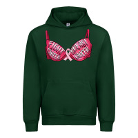 Forest Green Fight cancer breast cancer bra Urban Hoodie - Artiststas