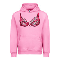 Fuchsia Pink Fight cancer breast cancer bra Urban Hoodie - Artiststas