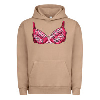 Pigment Burro Fight cancer breast cancer bra Urban Hoodie - Artiststas