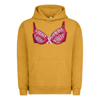 Pigment Peanut Butter Fight cancer breast cancer bra Urban Hoodie - Artiststas
