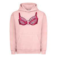 Pigment Salmon Fight cancer breast cancer bra Urban Hoodie - Artiststas