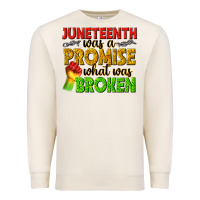 Sandshell juneteenth was a promise what was broken Premium Sweatshirt - texasbilliewilder