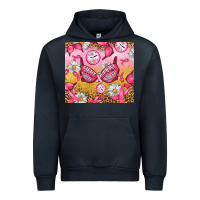 Navy Hour Breast Cancer Bra Urban Hoodie - Artiststas